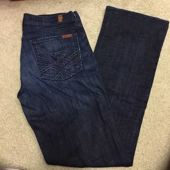 Authentic seven jeans size 27 - Picture 1 of 3
